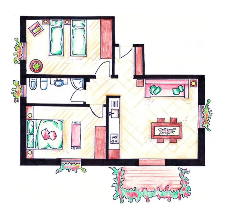 Baita Aris Appartamento Big Family Livigno